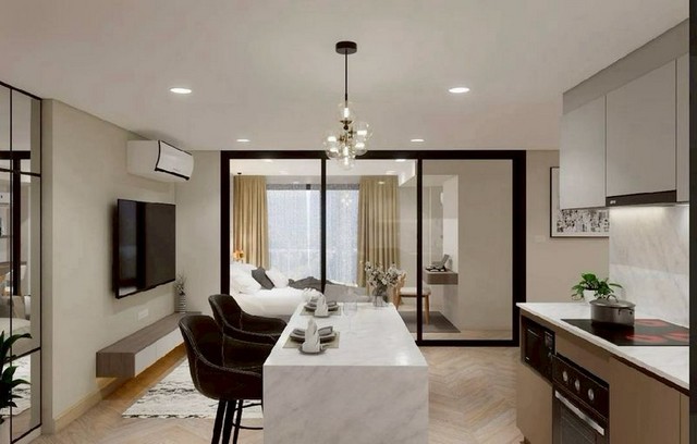 ศรีธนา2 คอนโด ตกแต่งหรูหรา โมเดิร์นลักชูรี่             