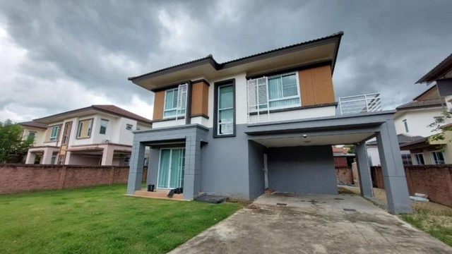 ให้เช่าบ้านเดี่ยว 2 ชั้น โครงการ คิวเฮาส์ วรารมย์ สันปูเลย ดอยสะเก็ด