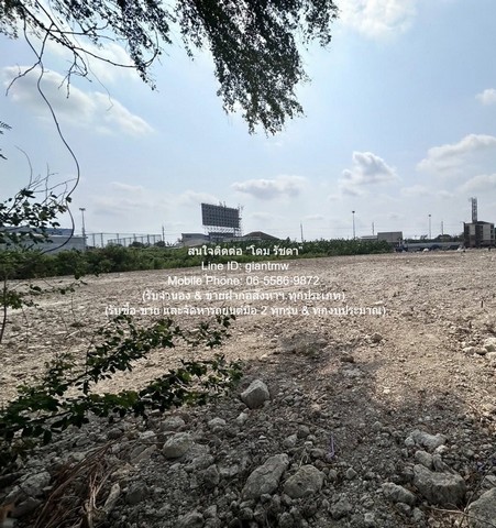 ที่ดิน ให้เช่าที่ดินเปล่าถมแล้ว ใกล้ถนนเลียบทางด่วนเอกมัย-รามอินทรา 1 ไร่ ราคา 240,000 บาท/เดือน/ไร่ ถูกและดี