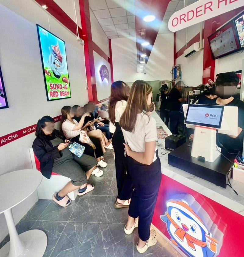 เซ้งร้าน Ai-CHA ร้านไอศครีม-ชานม ซอยลาดพร้าว 101 ตรงข้ามตลาดสดนครไทย ติดสถานีรถไฟฟ้า