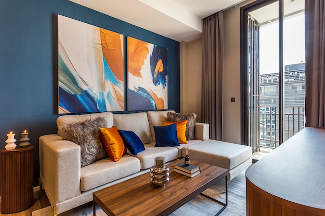 BH3603 ให้เช่าคอนโด Muniq หลังสวน ใกล้สวนลุมพินี วิวสวนลุม พร้อมอยู่