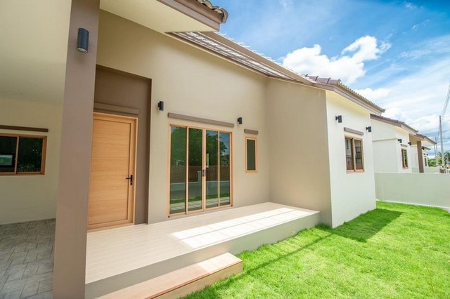 ให้เช่าบ้านเดี่ยวชั้นเดียว สไตล์มินิมอล ใกล้กาดฝรั่ง บ้านแหวน หางดง