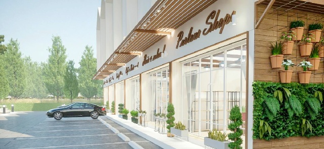 ตลาดนครฉลองกรุง 2.1 กม.คุ้มเกล้า รร.สาธิตนานาชาติ สจล. 7.3 กม. APL ลาดกระบัง 8.3 กม.ให้เช่าอาคารพาณิชย์ 3 ชั้น ทันสมัย 20ตร.วา.222 ตร.ม.  