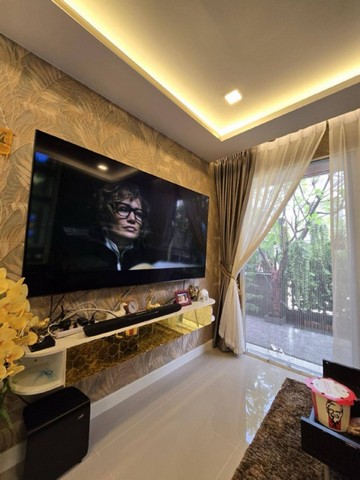 ให้เช่าบ้านตกแต่งทั้งหลัง โครงการใหม่  Prestige Future รังสิต มี Wall charges ชาร์จรถยนต์ไฟฟ้าได้ที่บ้าน