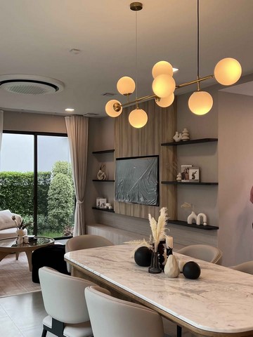 HR2508ให้เช่าบ้านเดี่ยว ตกแต่งสวย โครงการมัณฑนา บางนา กม.15 ใกล้สนามบินสุวรรณภูมิ