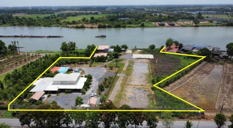 ขายที่ดินพร้อมสิ่งปลูกสร้าง วิวแม่น้ำเจ้าพระยา อำเภอสามโคก จังหวัดปทุมธานี