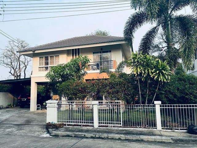 บ้านเดี่ยว 2 ชั้น เนื้อที่เยอะ โครงการ กาญจน์กนกวิลล์10 หางดง 