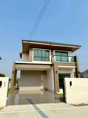 บ้านเดี่ยวสร้างใหม่ ใจกลางเมือง  ทำเลดี  โซนป่าแดด    