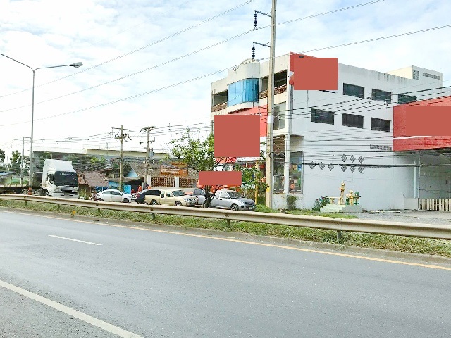 ทำเลเด่น ตลาดหินกอง 2.7 กม.ให้เช่า-ขายอาคารพาณิชย์ 3 ชั้นขนาดใหญ่ ติดถนนใหญ่ 481 ตร.วา.1,924 ตร.ม.โครงสร้างแข็งแรง 