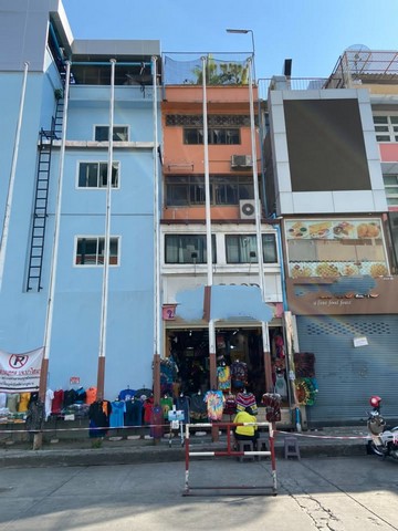 HR2515ขายอาคารพาณิชย์ 5 ชั้น ย่านประตูน้ำ พร้อมผู้เช่า ใกล้ตึกใบหยก ทำเลใจกลางย่านธุ