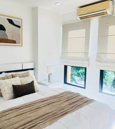 คอนโดแยกหนองประทีป ใกล้ รพ.กรุงเทพ บิ๊กซี เซนทรัลเฟสฯ ห้องกว้างแบ่งสัดส่วนชัดเจน