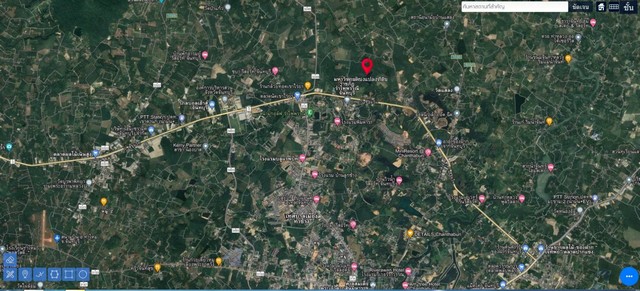 ขายที่เปล่าติดถนนสุขุมวิท..ที่ดินจันทบุรี หน้ามหาวิทยาลัยราชภัฏรําไพพรรณี ต.แสลง อ.จันทบุรี จ.จันทบุรี