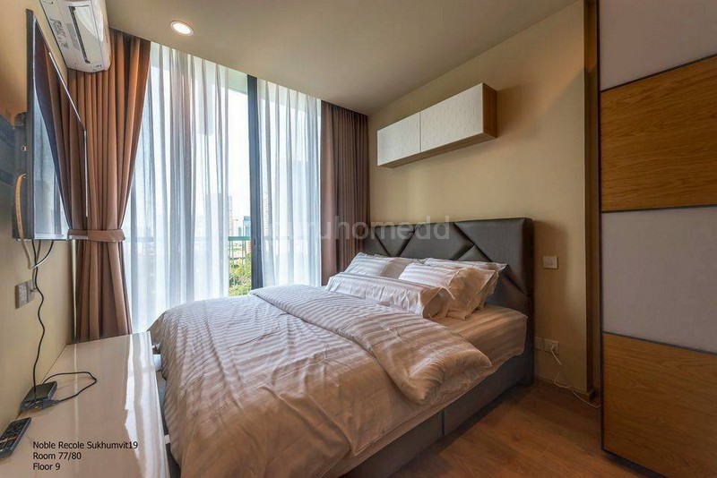 ให้เช่าคอนโด Noble Recole สุขุมวิท 19 ห้องขนาด 62.22 ตรม 2นอน 2น้ำ ชั้น 9 พร้อมระเบียง 3 ด้าน - ghd000626R