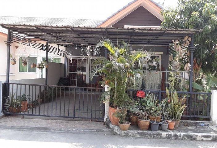 ขายบ้านแฝดมือสอง อำเภอธัญบุรี จังหวัดปทุมธานี โครงการ ทรัพย์ธานี 3 รังสิต คลอง 9