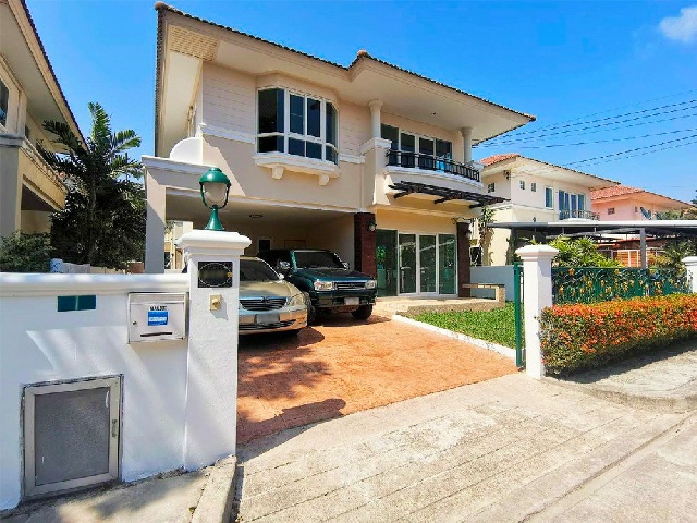 ติดถนนใหญ่ ถูกที่สุด BigC ตลาดยิ่งรวย76 1.8กม.ให้เช่าบ้านเดี่ยว 2 ชั้น ตลาดประชาอุทิศ90 1.4กม. 3นอน 3น้ำ 