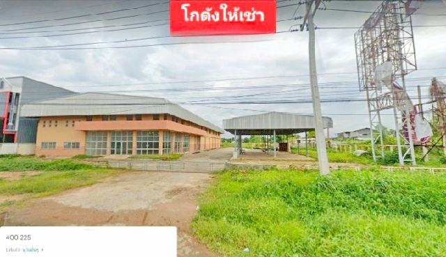 ให้เช่าโกดังขนาดใหญ่ พร้อมออฟฟิศ 2 ชั้น โรงแรมฟอร์จูน ริเวอร์วิว 2.7กม. เทคนิคชัยภูมิ 1.9กม.1,200 ตร.ม.300 ตร.วา.ตลาดสดเทศบาล 1.5 กม
