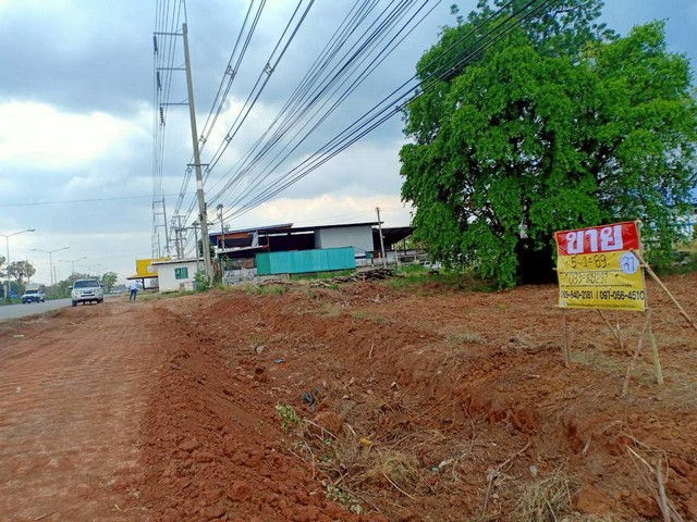 ขายที่ดินราคาถูก 5-1-89 ไร่  ติดถนนสายหลัก ขอนแก่น - ชุมแพ   บ้านทุ่ม   เมืองขอนแก่น