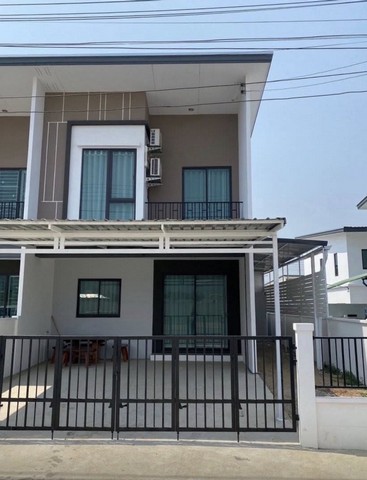 ขายบ้านทาวน์เฮ้าส์หลังมุม หมู่บ้านพฤกษากาญจน์ทาวน์ ทำเลสวยใจกลางเมืองกาญจนบุรี จังหวัดกาญจนบุรี