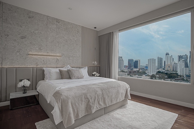 BH3612 ขาย/ให้เช่า คอนโด Hampton Thonglor 10 (แฮมป์ตัน ทองหล่อ 10) ชั้น 18 ห้อง 3 ห้องนอน ชั้นสูง วิวไม่บล็อก ตกแต่งใหม่