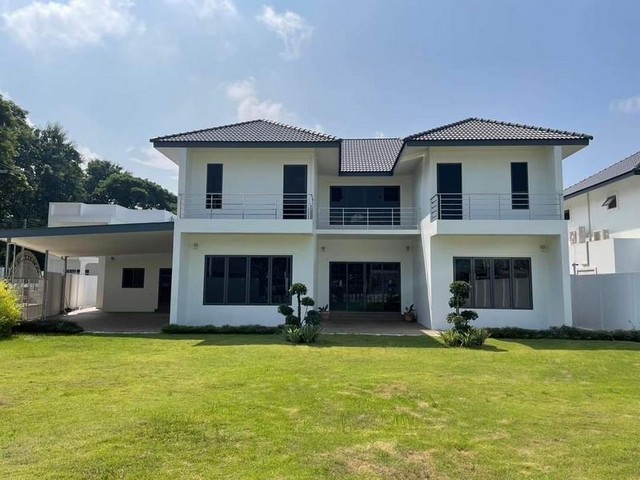 บ้านสร้างใหม่ 2 ชั้น เนื้อที่กว้าง น้ำไม่ท่วม โซนสันทราย 