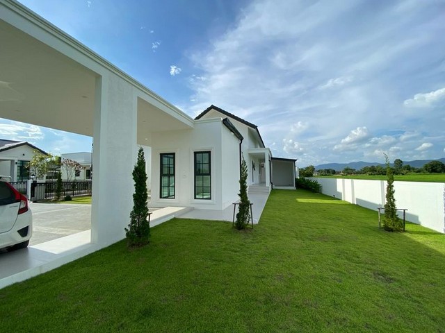 บ้านเดี่ยววิวสวยที่สุด วิวทุ่งนาพาโนรามา ป่าเหมือด สันทราย