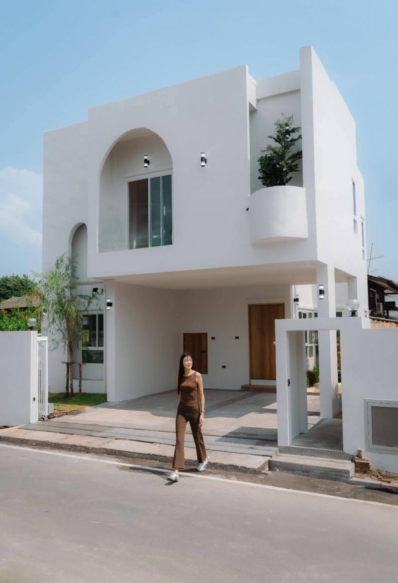 บ้านเดี่ยวสองชั้น พร้อมกับสวนร่มรื่น ทั่วพื้นที่บ้าน ????️????‍♀️โซนน้ำไม่ท่วม