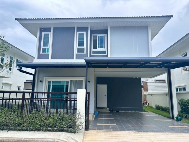 For Rent : Ratsada-Mueng, 2-story detached house, 3 Bedrooms 3 Bathrooms