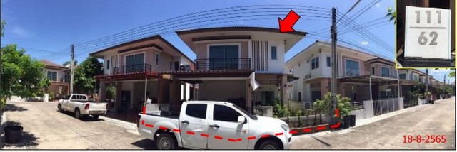 ขายบ้านแฝดโครงการแพนนาเซีย วิลเลจ ตำบลสำนักบก อำเภอเมืองชลบุรี ชลบุรี