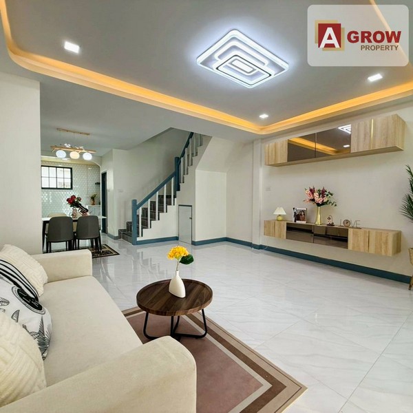 หมู่บ้านเคซีคลัลเตอร์ 7 ถนนไทยรามัญ บ้านสวยทำเลดี ถนนเมน ตกแต่งครบพร้อมอยู่