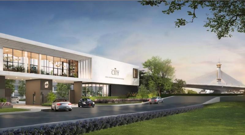  บ้านเดี่ยวสองชั้น The City  สะพานเจษฎาบดินทร์ พื้นที่ใช้สอย 280 ตรว.