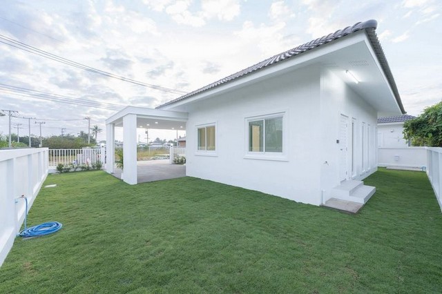 บ้านสร้างใหม่ สไตล์โมเดิร์นมินิมอล ป่าเหมือด สันทราย