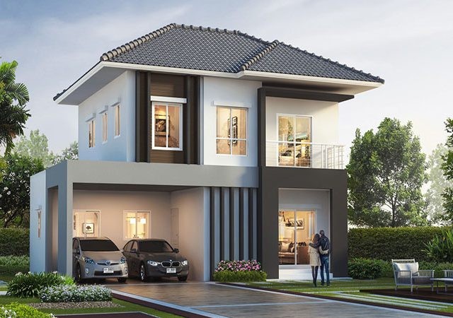 ให้เช่าบ้าน 2 ชั้น 3นอน 2น้ำ สร้างใหม่ รวมเฟอร์นิเจอร์บิ้วอิน พร้อมเข้าอยู่ 