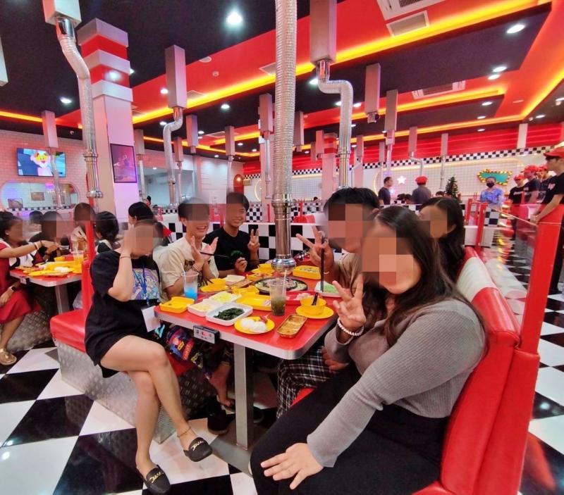 เซ้งด่วนร้านหมูกระทะห้องแอร์ ร้านดัง ย่านรังสิต ในปั๊มคาลเท็กซ์ ตรงข้าม DreamWorld