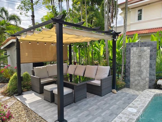 ให้เช่าพูลวิลล่า 2 ชั้น พร้อมเข้าอยู่ โครงการ มัณฑนา หางดง