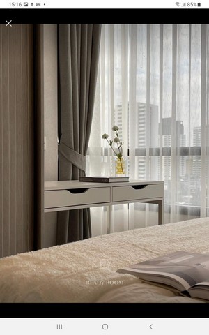 RR018 Maru Ekkamai2 ห้อง 35 ตรม. 1ห้องนอน 1ห้องน้ำ เฟอร์นิเจอร์ครบครัน