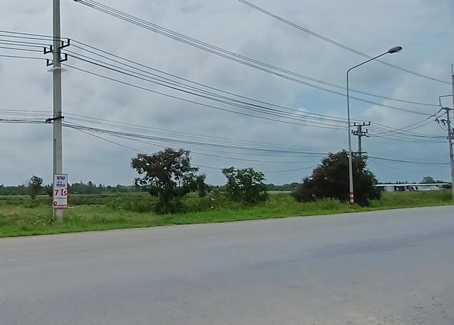 ขายที่ดินเปล่าทำเลทอง ติดถนนใหญ่  อ.เสนา จ.พระนครศรีอยุธยา เจ้าของขายเอง