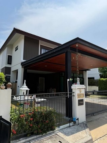 ขายบ้าน2ชั้น 74ตรว. 4นอน3น้ำ 3.85ลบ. บ้านกาญจน์กนกวิลล์18  ถ.วงแหวนรอบนอก ต.สันผักหวาน อ.หางดง เชียงใหม่