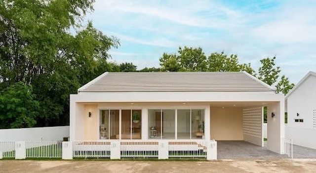 ขายบ้านเดี่ยวใหม่ 61ตรว. 3นอน2น้ำ 2.89ลบ. มินิมอลนอร์ดิก พร้อมของแถม ใกล้ตลาดท่ารั้ว ต.สันปูเลย อ.ดอยสะเก็ด เชียงใหม่