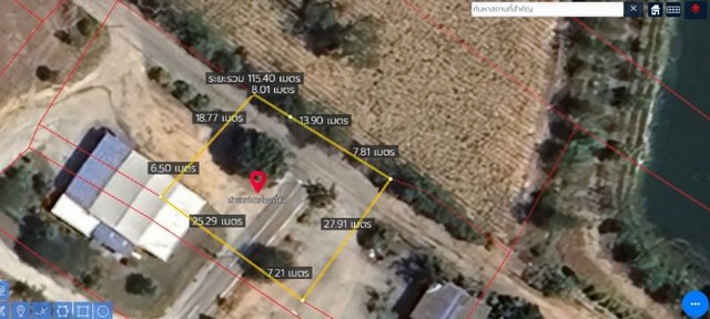 ขายที่ดินเปล่าแปลงสวย หนองข้างคอก ใกล้โรงเรียนสารสาสน์ ชลบุรี FP-L0778