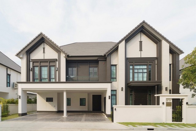 LV53180 ขาย คฤหาสน์สไตล์อังกฤษ เดอะ ซิตี้ บางนา 2 THE CITY Bangna 2 บ้านเดี่ยวหรู Modern English Style ใกล้ MEGA บางนา