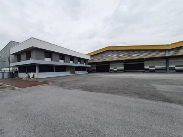 HR2564ให้เช่าโกดังพร้อมสำนักงาน 10,500 ตร.ม. พื้นที่สีม่วง สำโรงใต้ ปู่เจ้าสมิงพราย ใกล้รถไฟฟฟ้าสถานีปู่เจ้า