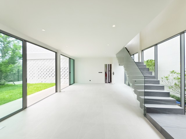 บ้านเดี่ยวสร้างใหม่ พร้อมสวนส่วนตัว บนพื้นที่ 92 ตร.วา หมู่บ้าน พฤกษชาติ รามคำแหง 118