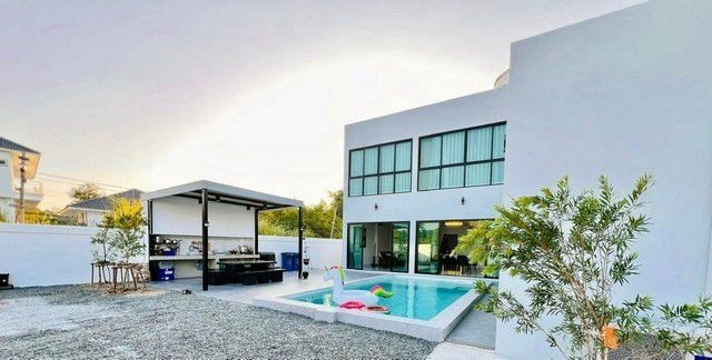 ขายพูลวิลล่า ใกล้เทศบาลนาจอมเทียน อำเภอสัตหีบ   สามารถทำธุรกิจได้ หรืออยู่อาศัยได้เลย