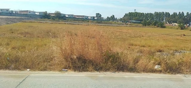 ขายที่ดินอมตะนครเฟส10 #พานทองชลบุรี บนเนื้อ​ที่​ 14​ ไร่​ และ​ 6​  ไร่ ผังม่วงลาย