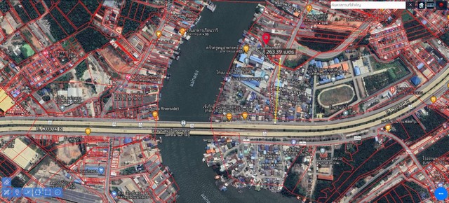 ขายที่เปล่าติดแม่น้ำแม่กลอง ที่เปล่าติดถนนราษฎร์ประสิทธิ์ ที่ดินบางจะเกร็งต.บางจะเกร็ง อ.เมือง จ.สมุทรสงคราม