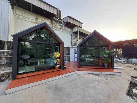 ขายบ้านน็อคดาวน์ Modi House  มือสอง จำนวน 2 หลัง จ.นนทบุรี