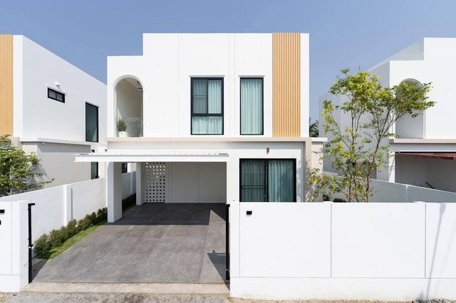 ขายบ้านเดี่ยวใหม่2ชั้น 43ตรว. 3นอน3น้ำ 3.85ลบ. ฟรีโอนของแถมเฟอร์ครบ ใกล้บิ๊กซี ต.แม่เหียะ อ.เมือง เชียงใหม่