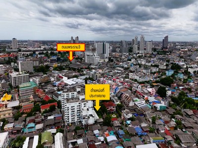 ใจกลางพระราม3! หายาก! ขายถูก!! ที่ดินเปล่า 298.5 ตร.ว. ซอย เจริญกรุง 107 บางคอแหลม เหมาะทำหอพัก หรือซื้อเก็บลงทุน