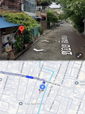 ทำเลดี ราคาดี ! ขายทาวน์โฮม 2 ชั้น 16 ตร.ว ซ.ลิ่มทอง , 120 เมตรเดินถึงปากซอยซ.ประชาสงเคราะห์ 14 ดินแดง 2 นอน 2น้ำ ใกล้มหาวิทยาลัยหอการค้า