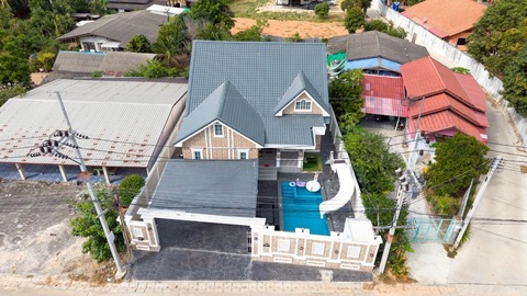 ขาย/ให้เช่าพูลวิลล่า ยวิษฐาเฮ้าส์  ฝั่งวัดสว่างอารมณ์ อ.บางละมุง จ.ชลบุรี ผ่อนตรงได้